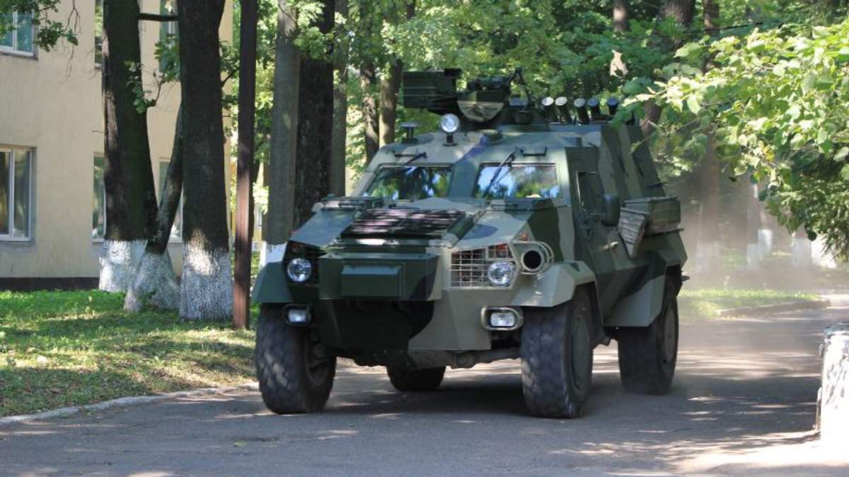 Броньована пожежна машина Броньована пожежна машина