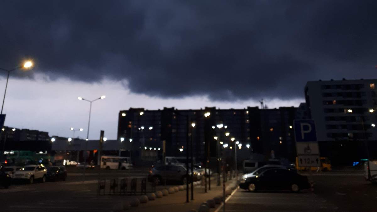 Непогода во Львове Непогода во Львове