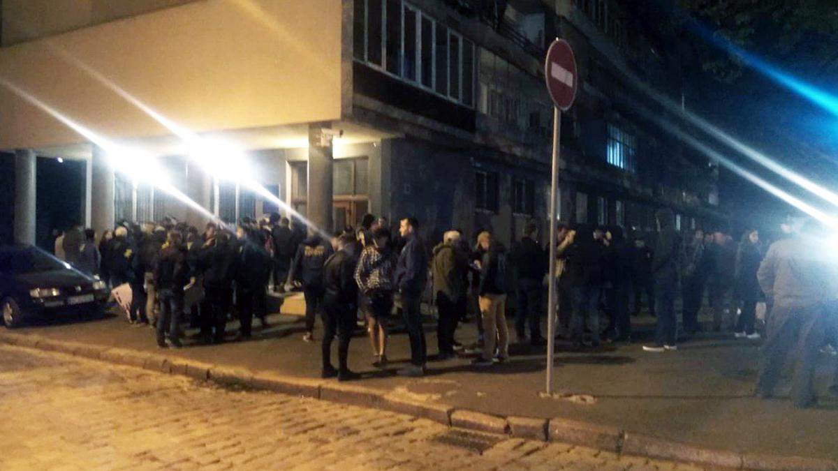 Протест проти підписання формули Штайнмаєра у Львові Протест проти підписання формули Штайнмаєра у Львові