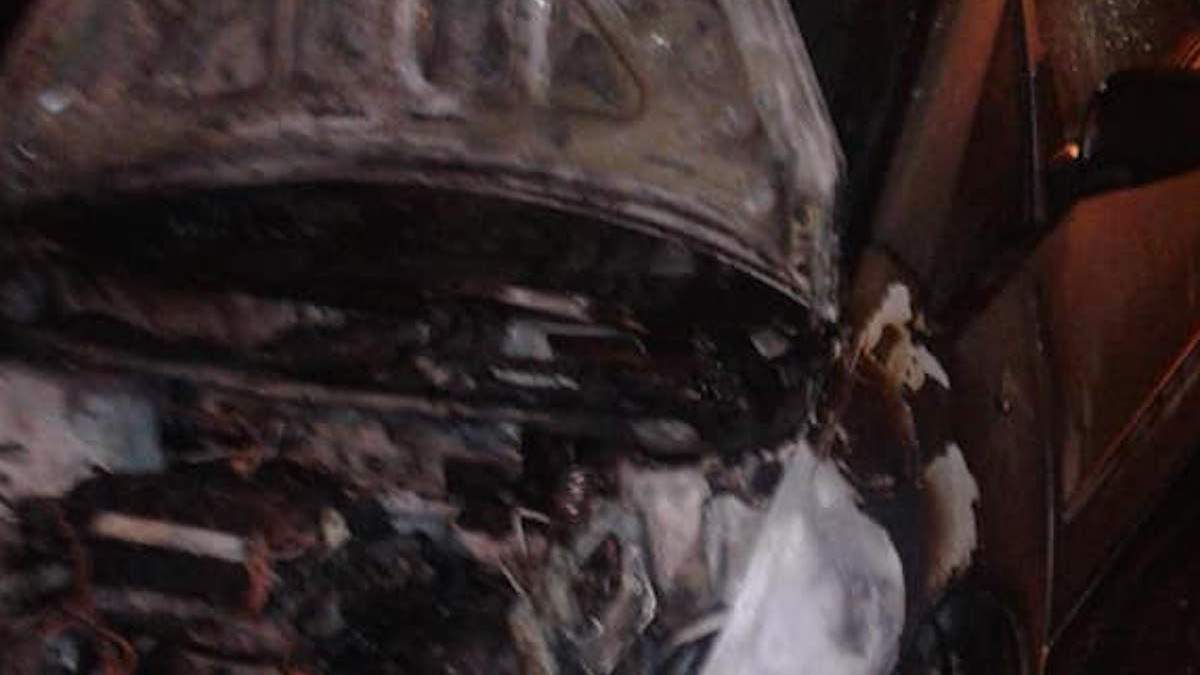 Галина Терещук з Радіо Свобода спалили авто у Львові – фото Галина Терещук з Радіо Свобода спалили авто у Львові – фото